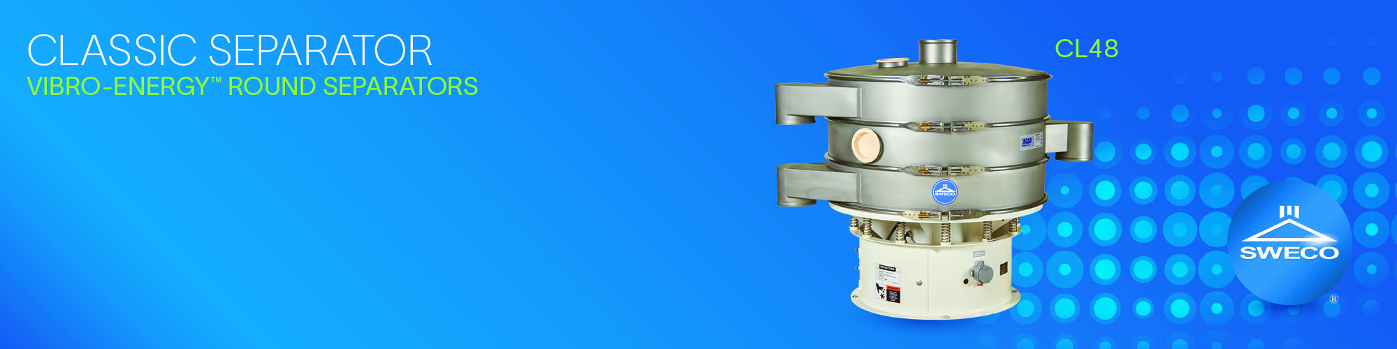 SWECO Tamiseur Classic